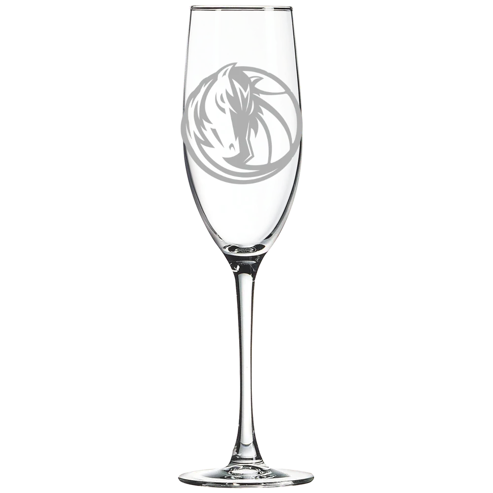 Dallas Mavericks Polar Camel 8 oz. Champagne Flute