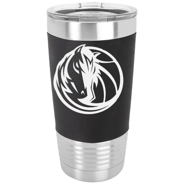 Dallas Mavericks Polar Camel 20 oz. Silicone Grip Tumbler with Standard Lid