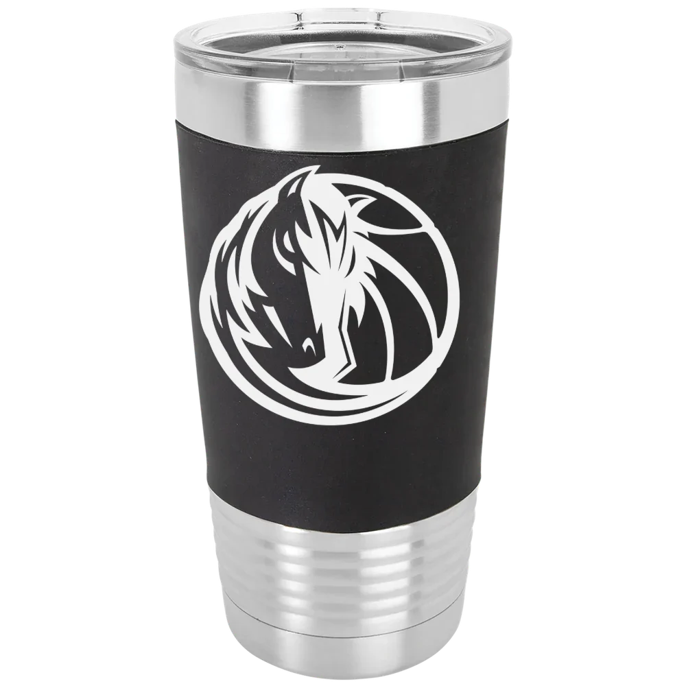 Dallas Mavericks Polar Camel 20 oz. Silicone Grip Tumbler with Standard Lid