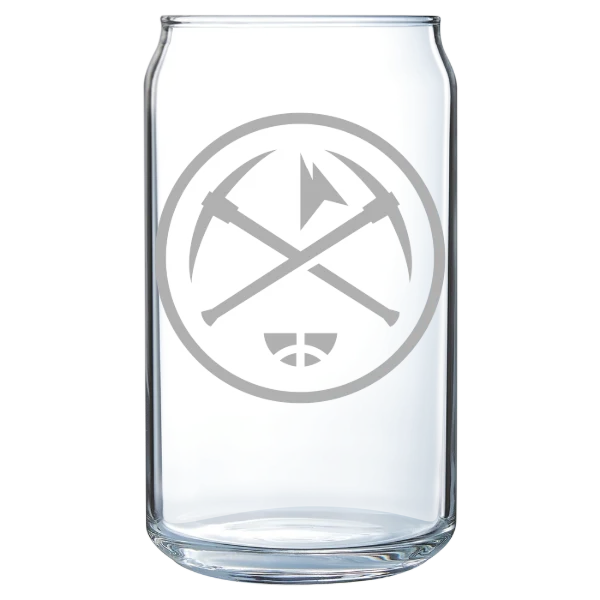 Denver Nuggets Polar Camel 16 oz. Can Glass