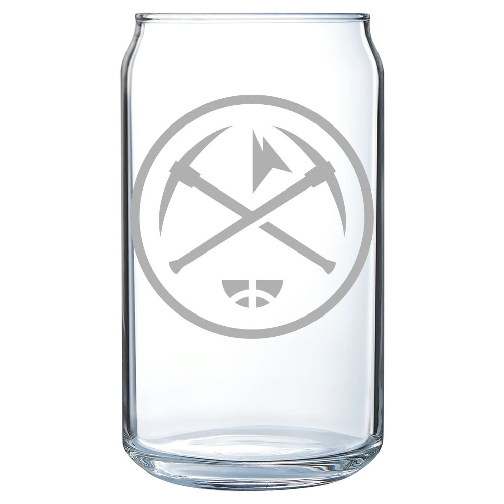 Denver Nuggets Polar Camel 16 oz. Can Glass