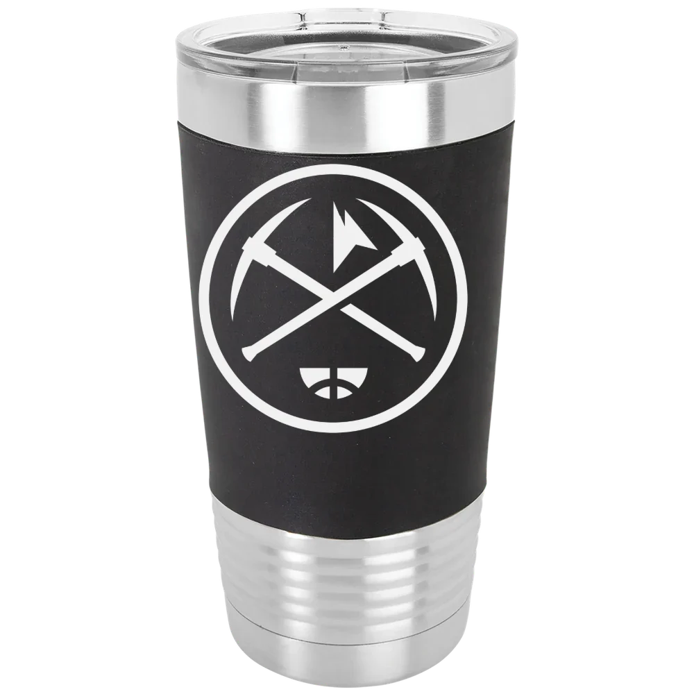 Denver Nuggets Polar Camel 20 oz. Silicone Grip Tumbler with Standard Lid