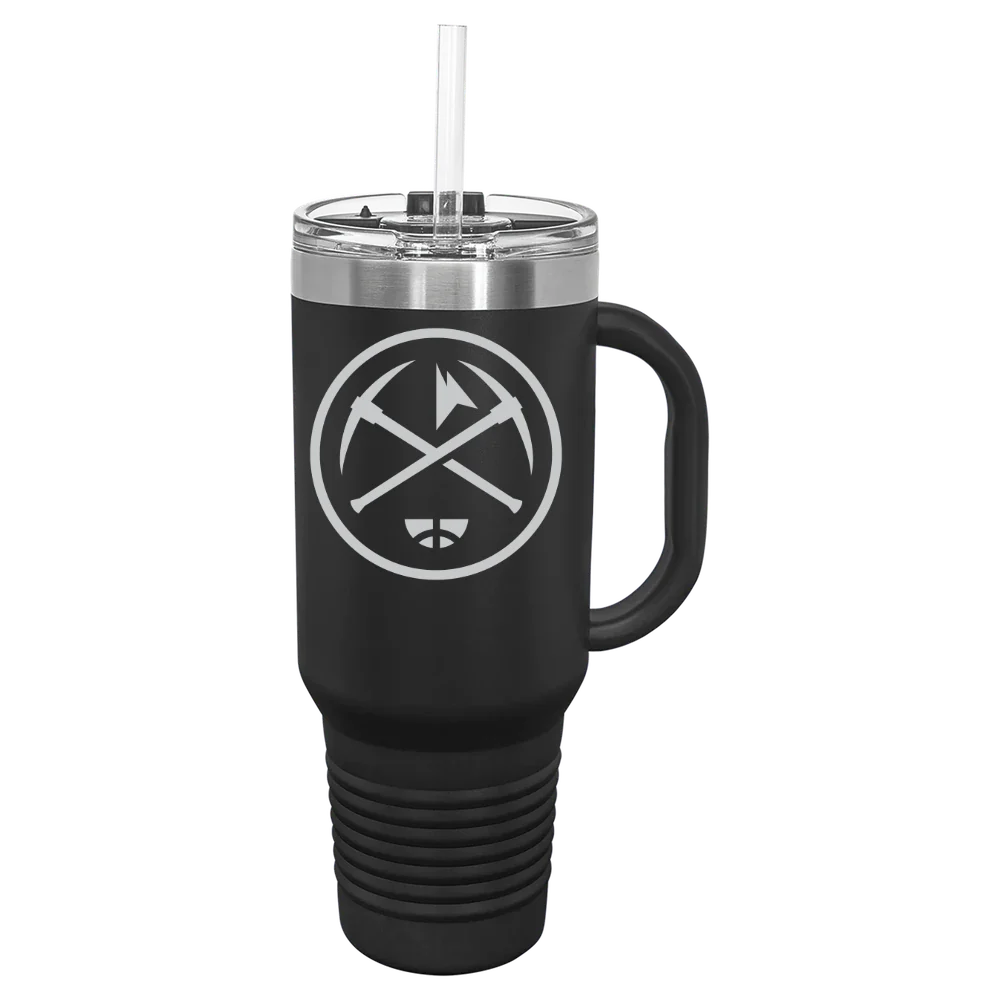 Denver Nuggets Polar Camel 40 oz. Travel Mug with Snap Lid & Straw