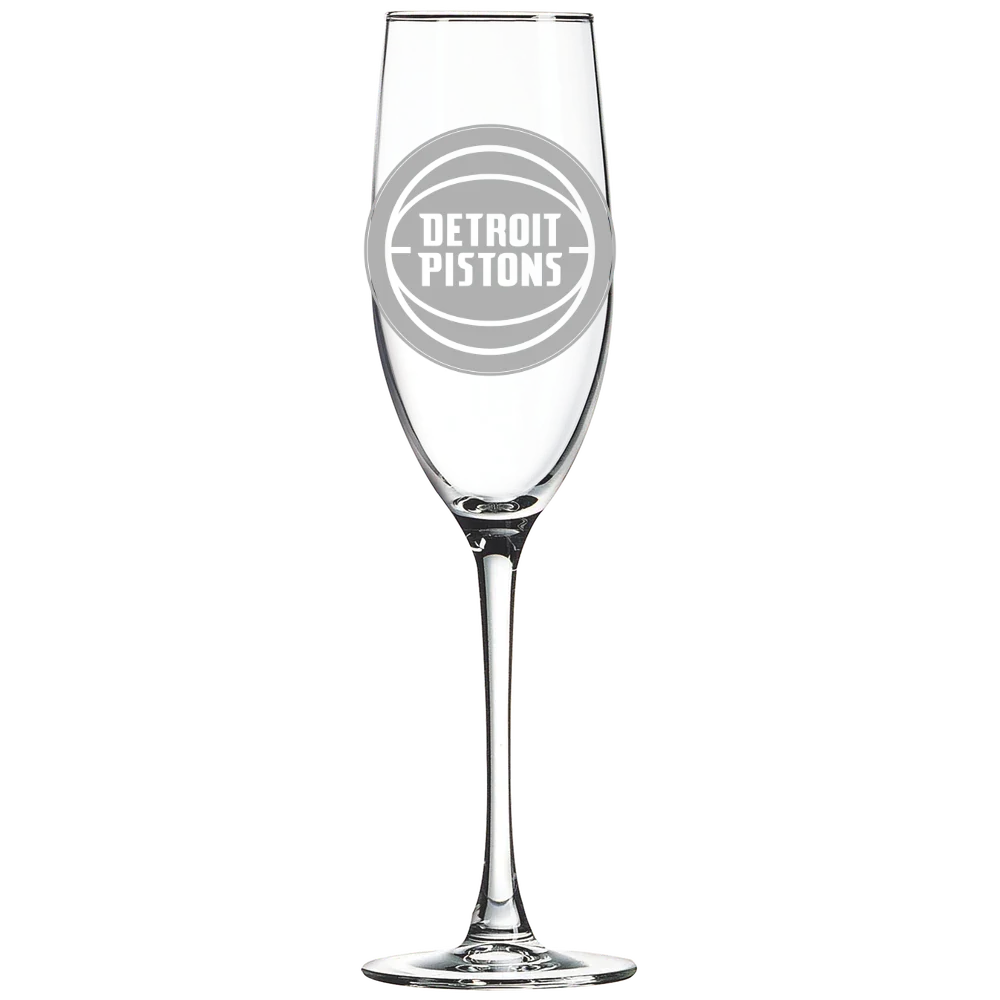 Detroit Pistons Polar Camel 8 oz. Champagne Flute