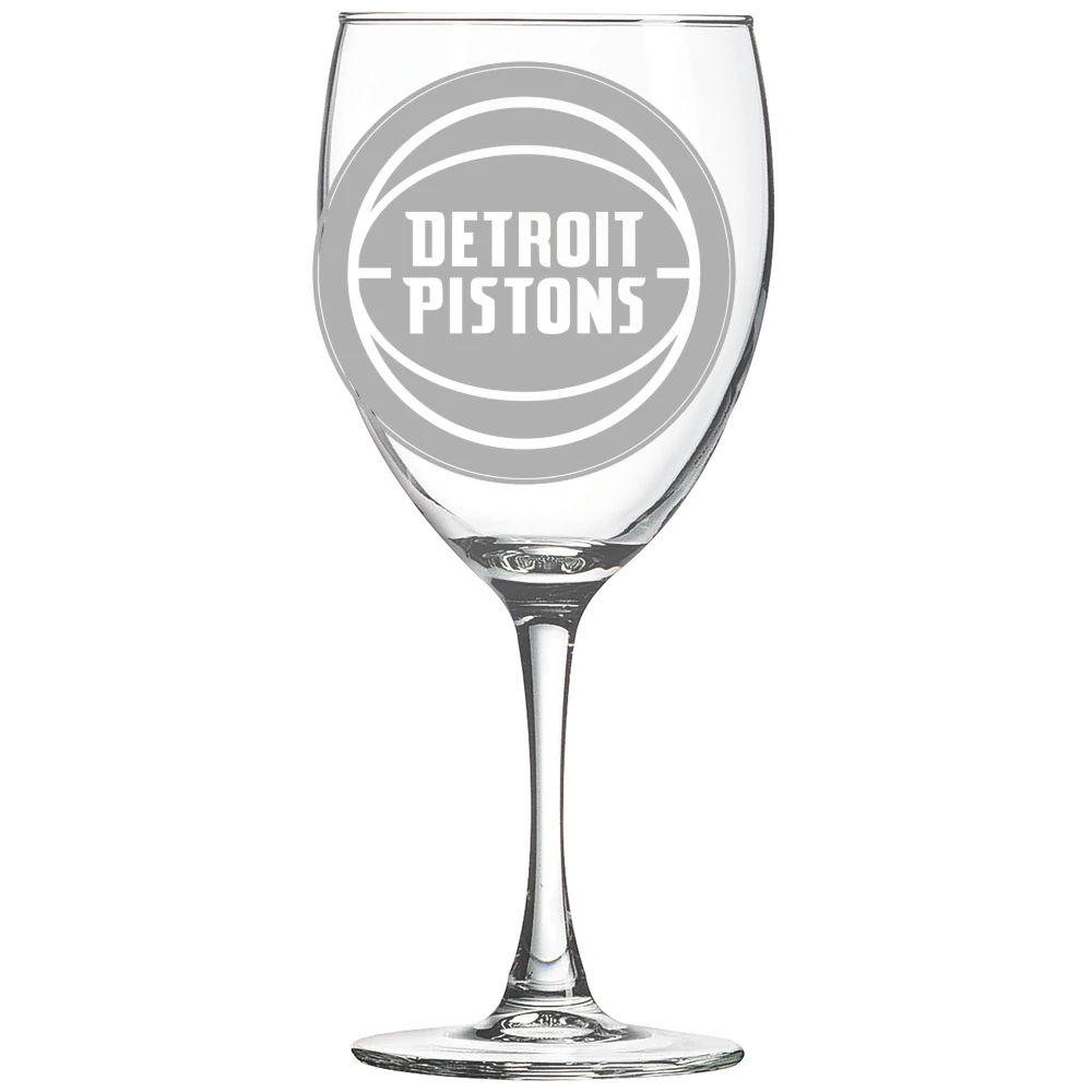 Detroit Pistons Polar Camel 10 1/2 oz. Wine Glass