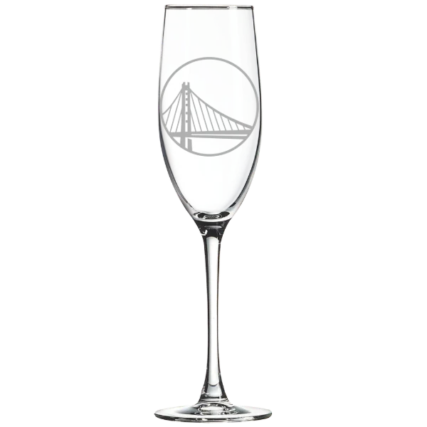 Golden State Warriors Polar Camel 8 oz. Champagne Flute