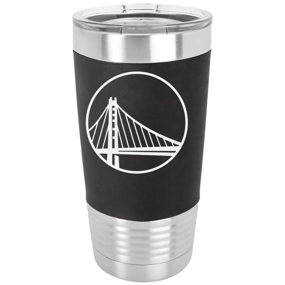 Golden State Warriors Polar Camel 20 oz. Silicone Grip Tumbler with Standard Lid