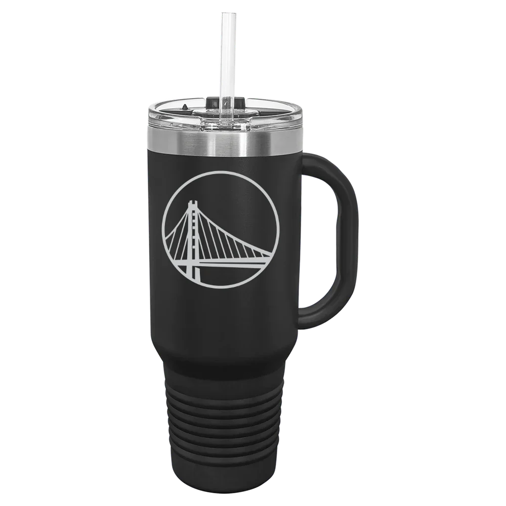 Golden State Warriors Polar Camel 40 oz. Travel Mug with Snap Lid & Straw