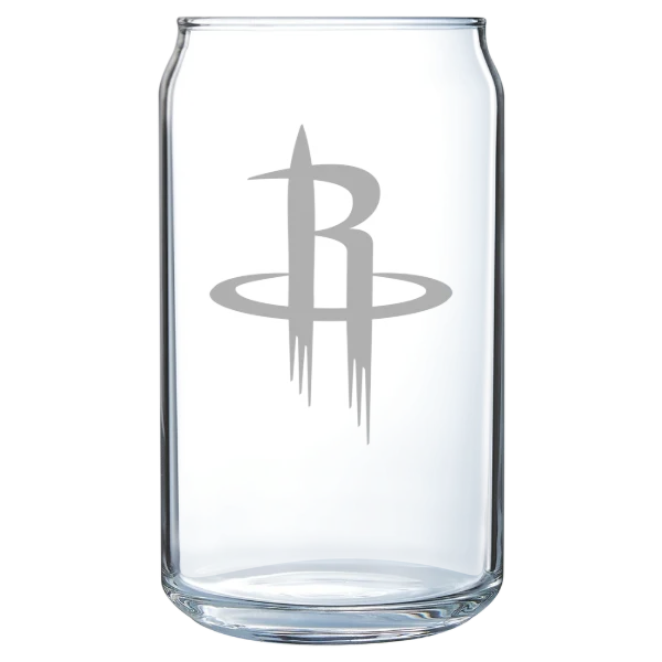 Houston Rockets Polar Camel 16 oz. Can Glass