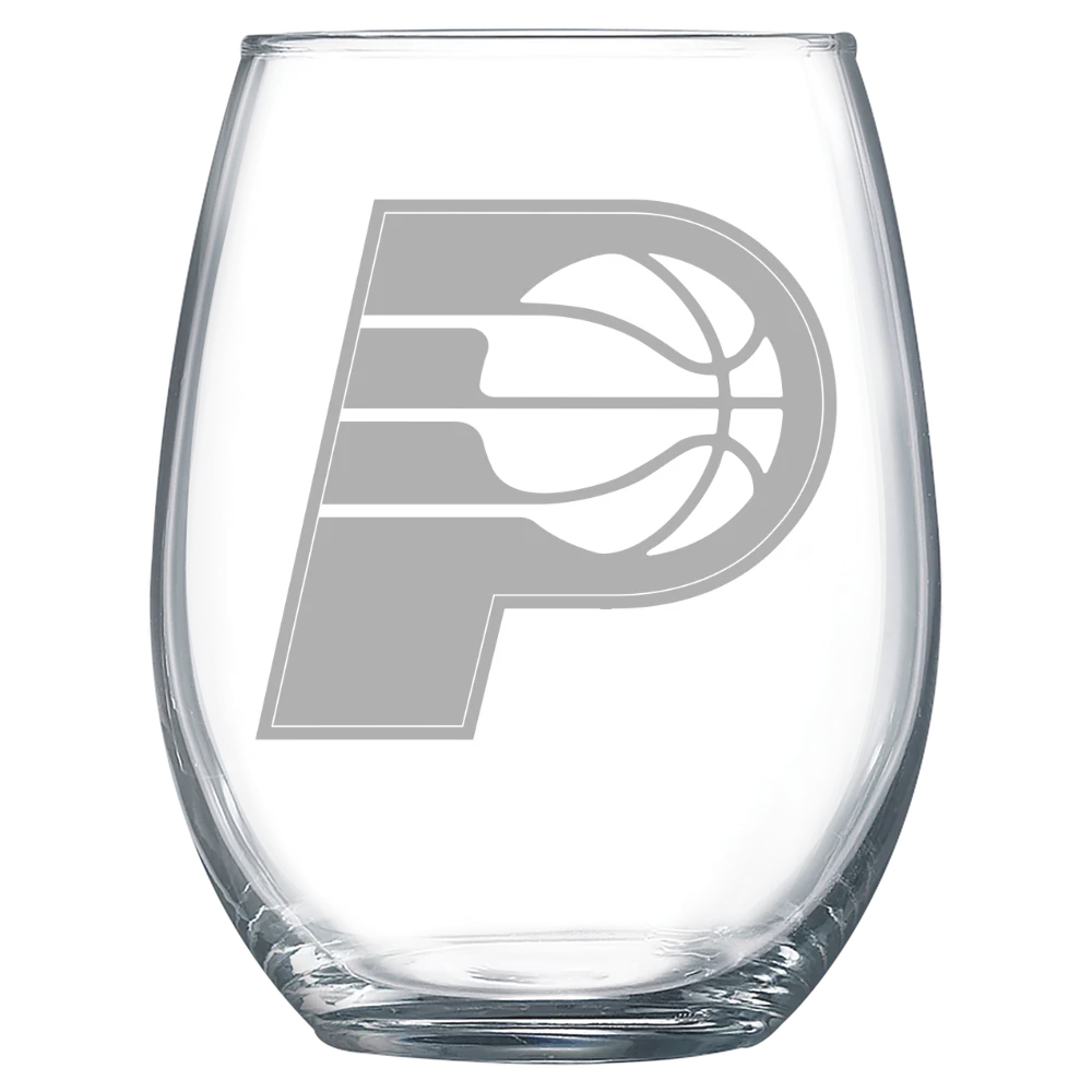 Indiana Pacers Polar Camel 15 oz. Stemless Wine Glass