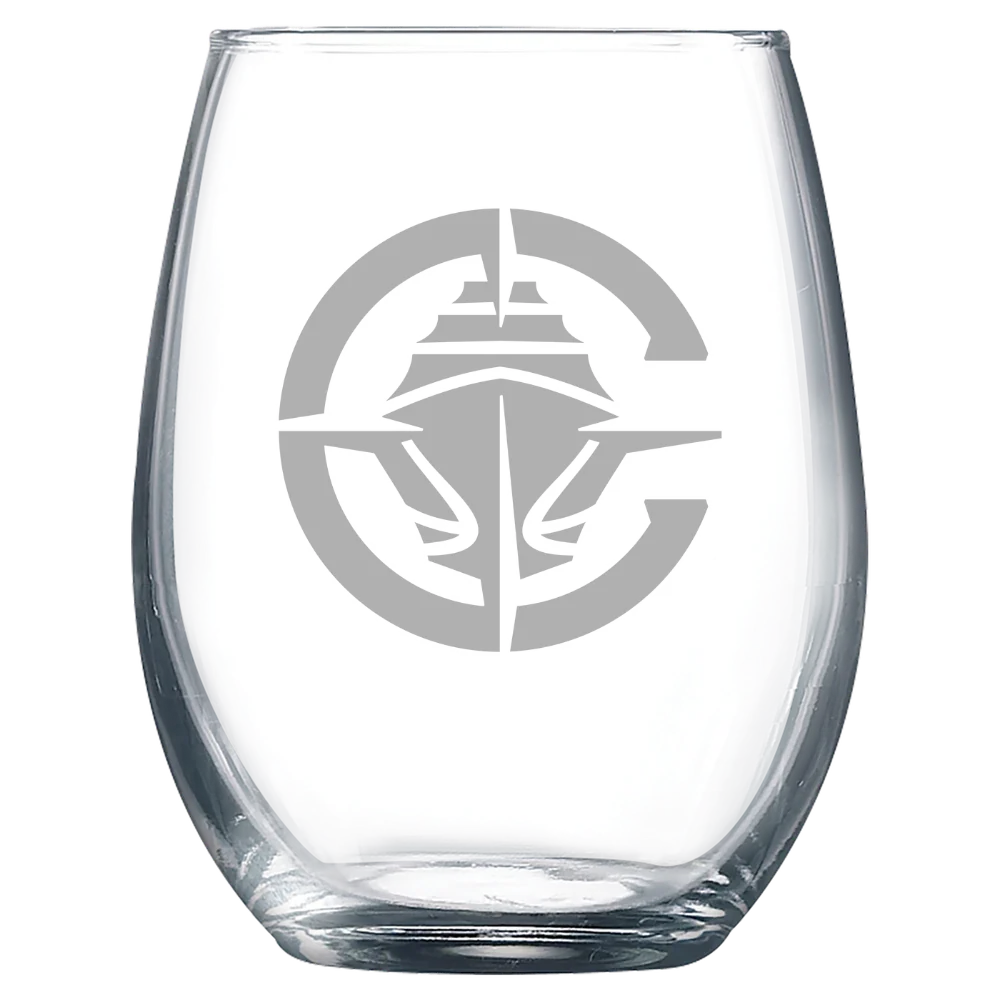 Los Angeles Clippers Polar Camel 9 oz. Stemless Wine Glass