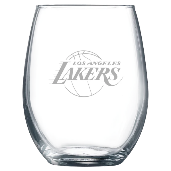 Los Angeles Lakers Polar Camel 9 oz. Stemless Wine Glass