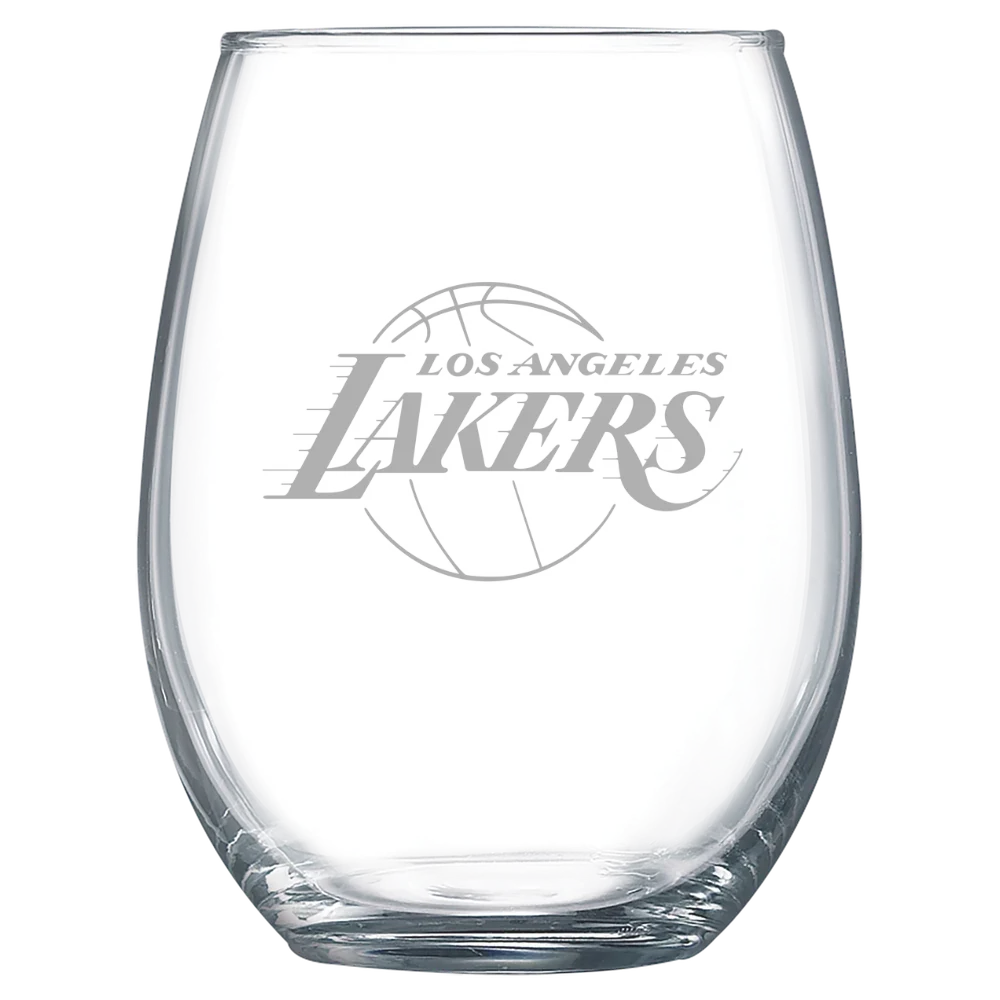 Los Angeles Lakers Polar Camel 15 oz. Stemless Wine Glass