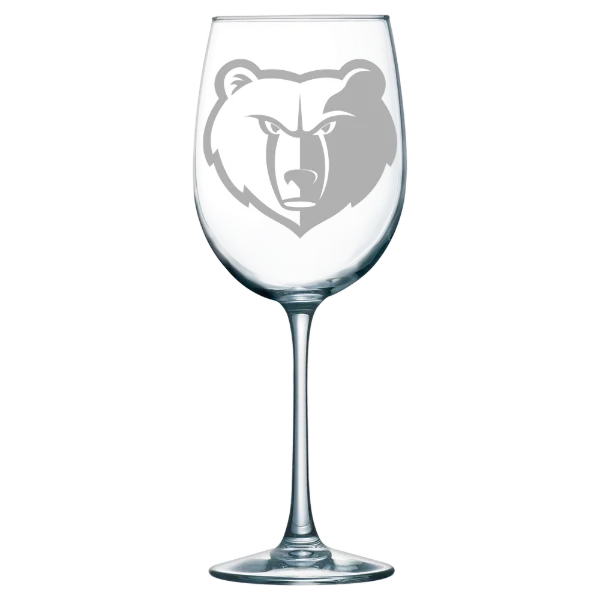 Memphis Grizzlies Polar Camel 19 oz. Wine Glass