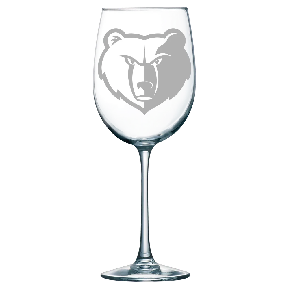 Memphis Grizzlies Polar Camel 19 oz. Wine Glass