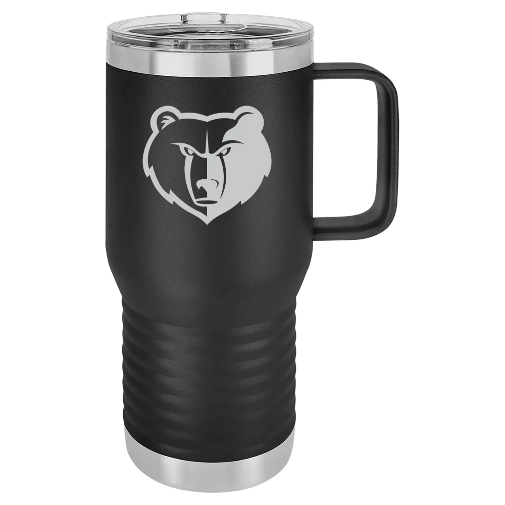 Memphis Grizzlies Polar Camel 20 oz. Travel Mug with Slider Lid