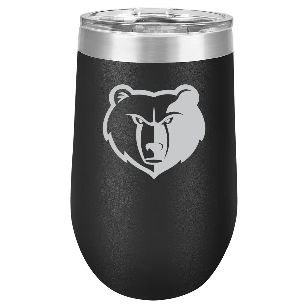 Memphis Grizzlies Polar Camel 16 oz. Stemless Wine Tumbler