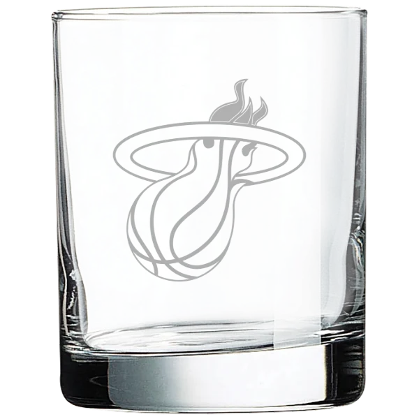 Miami Heat Polar Camel 10 1/2 oz. On The Rocks Glass