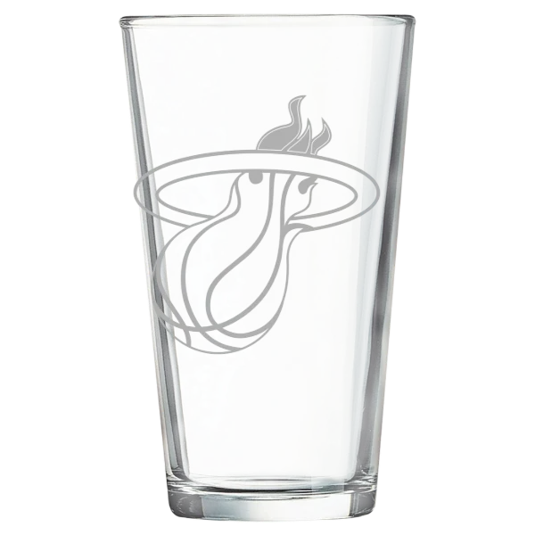 Miami Heat Polar Camel 16 oz. Pint Mixing Glass