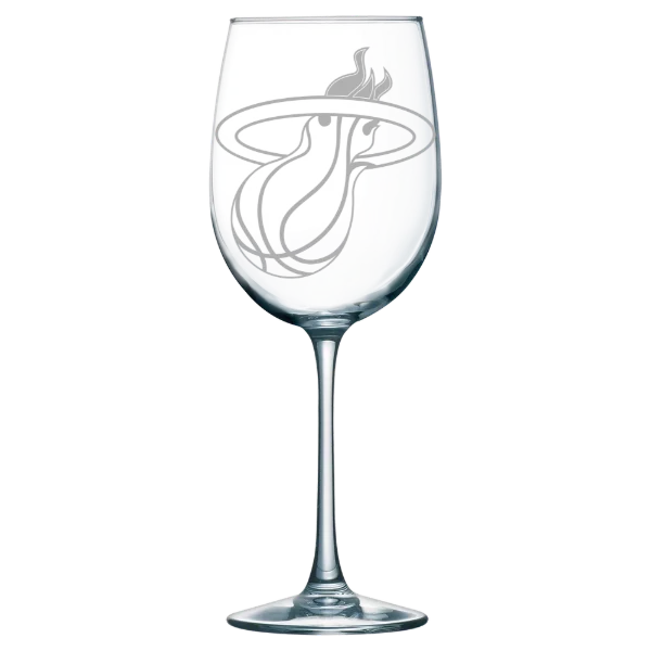 Miami Heat Polar Camel 19 oz. Wine Glass