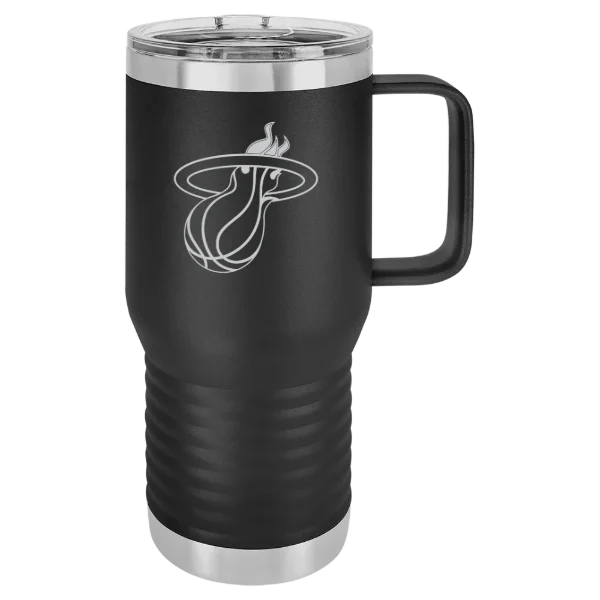Miami Heat Polar Camel 20 oz. Travel Mug with Slider Lid