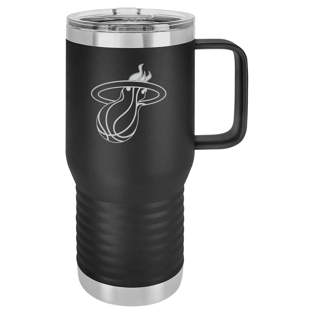 Miami Heat Polar Camel 20 oz. Travel Mug with Slider Lid