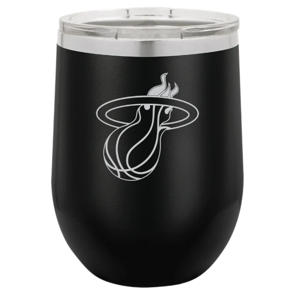 Miami Heat Polar Camel 12 oz. Stemless Wine Tumbler