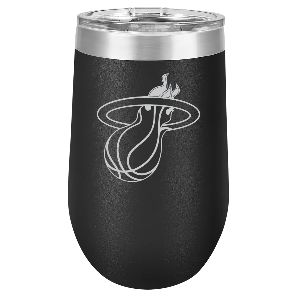 Miami Heat Polar Camel 16 oz. Stemless Wine Tumbler