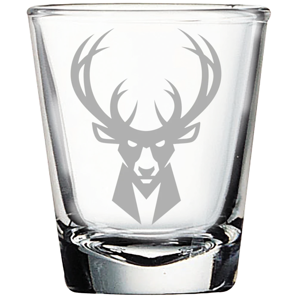 Milwaukee Bucks Polar Camel 1.7 oz. Shot Glass