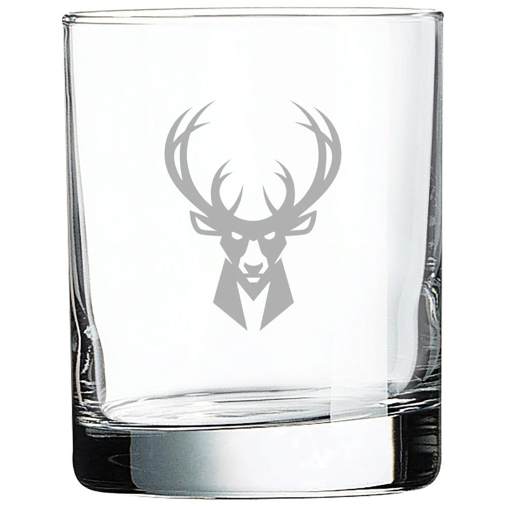 Milwaukee Bucks Polar Camel 10 1/2 oz. On The Rocks Glass