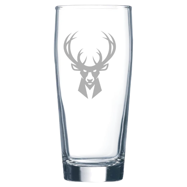 Milwaukee Bucks Polar Camel 16 oz. Willi Becher Beer Glass