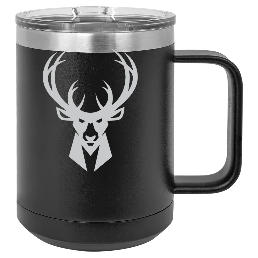 Milwaukee Bucks Polar Camel 15 oz. Mug with Slider Lid