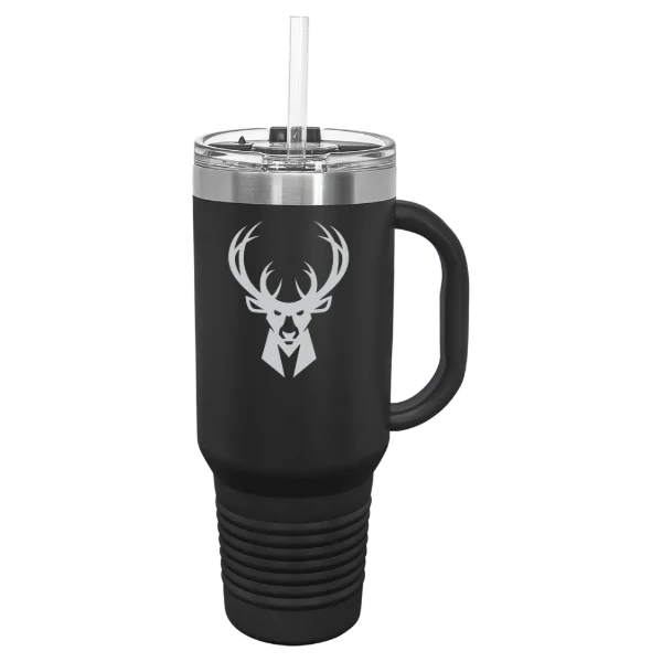 Milwaukee Bucks Polar Camel 40 oz. Travel Mug with Snap Lid & Straw