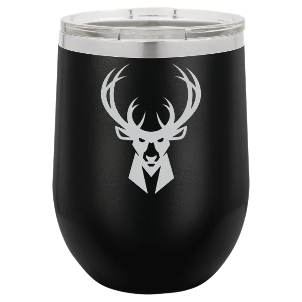 Milwaukee Bucks Polar Camel 12 oz. Stemless Wine Tumbler