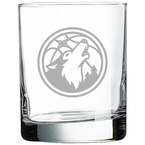 Minnesota Timberwolves Polar Camel 10 1/2 oz. On The Rocks Glass