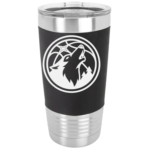 Minnesota Timberwolves Polar Camel 20 oz. Silicone Grip Tumbler with Standard Lid