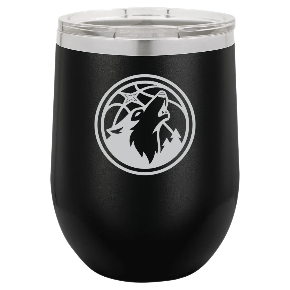 Minnesota Timberwolves Polar Camel 12 oz. Stemless Wine Tumbler