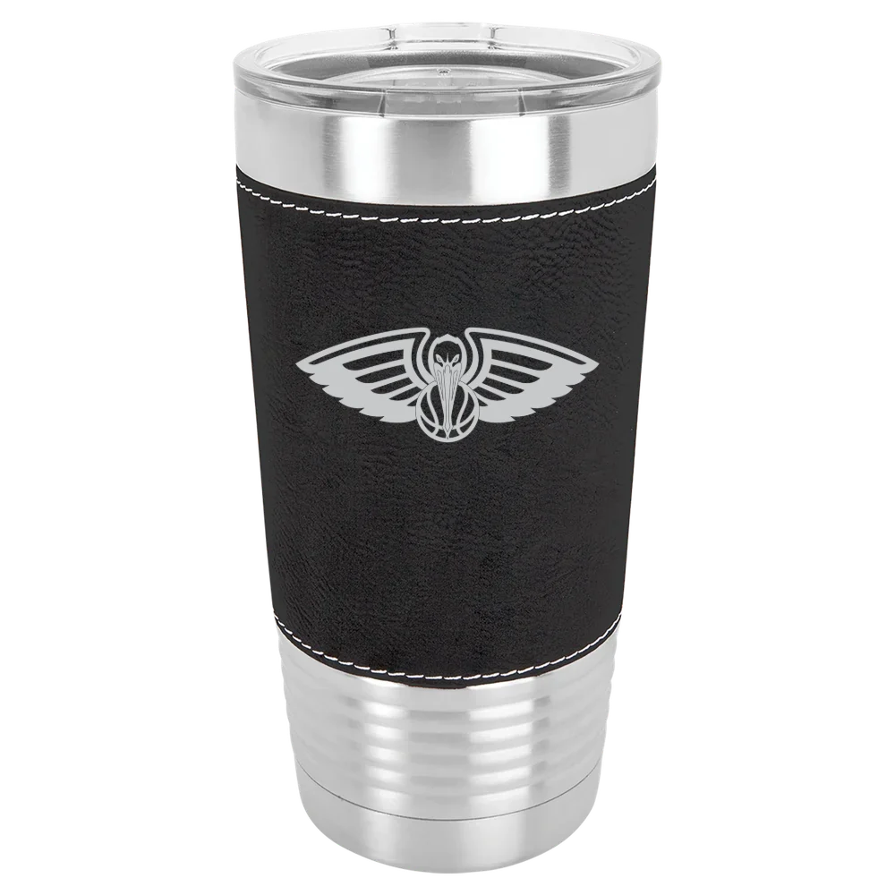 New Orleans Pelicans Polar Camel 20 oz. Leatherette Grip Tumbler with Standard Lid