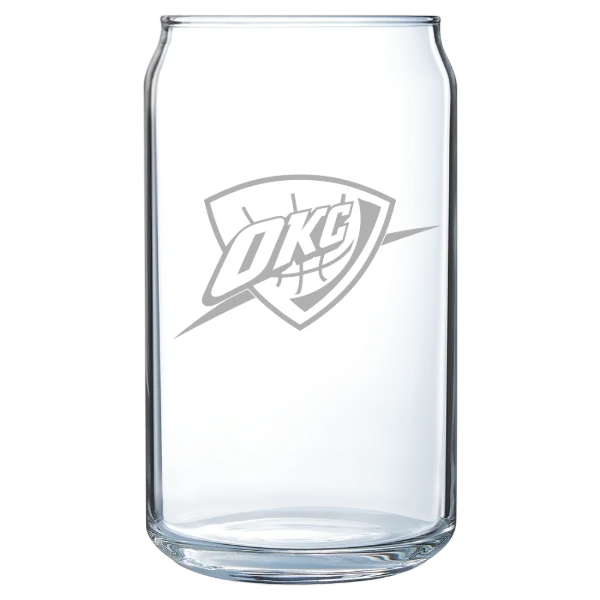Oklahoma City Thunder Polar Camel 16 oz. Can Glass