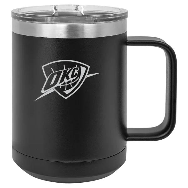 Oklahoma City Thunder Polar Camel 15 oz. Mug with Slider Lid