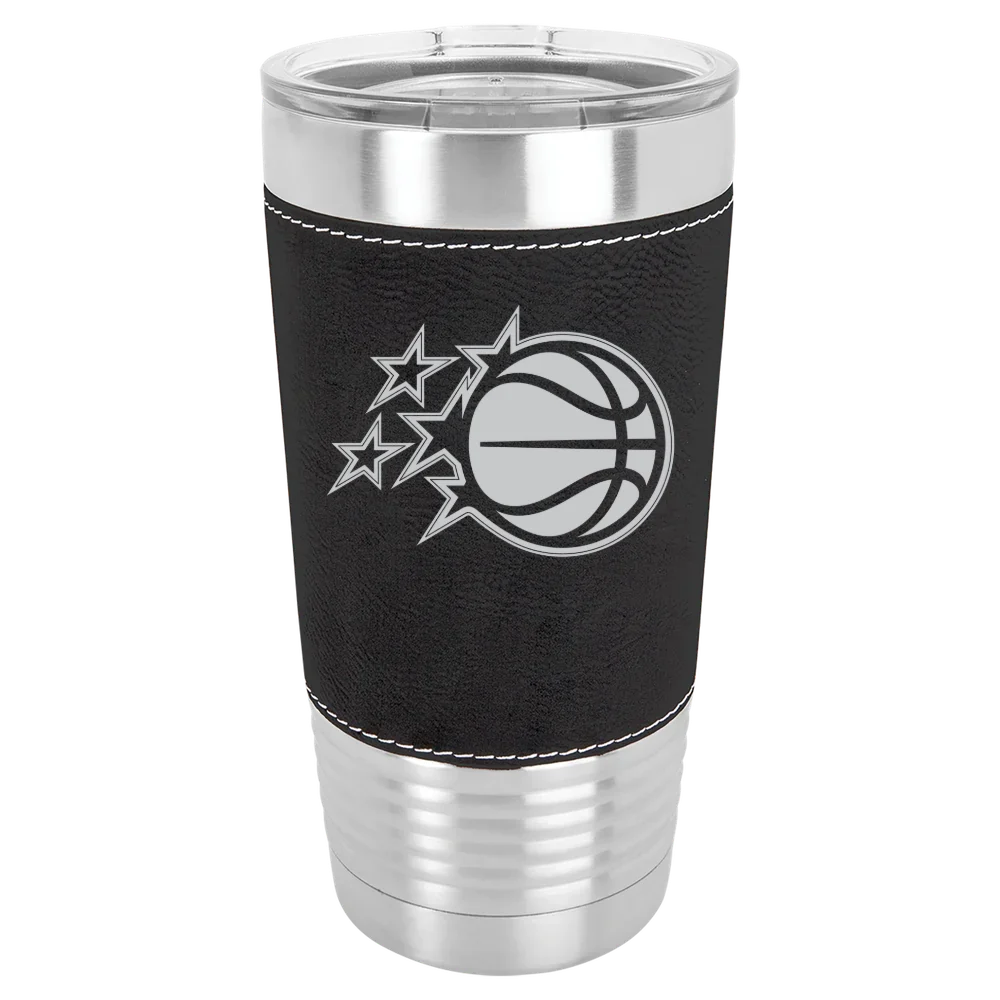 Orlando Magic Polar Camel 20 oz. Leatherette Grip Tumbler with Standard Lid