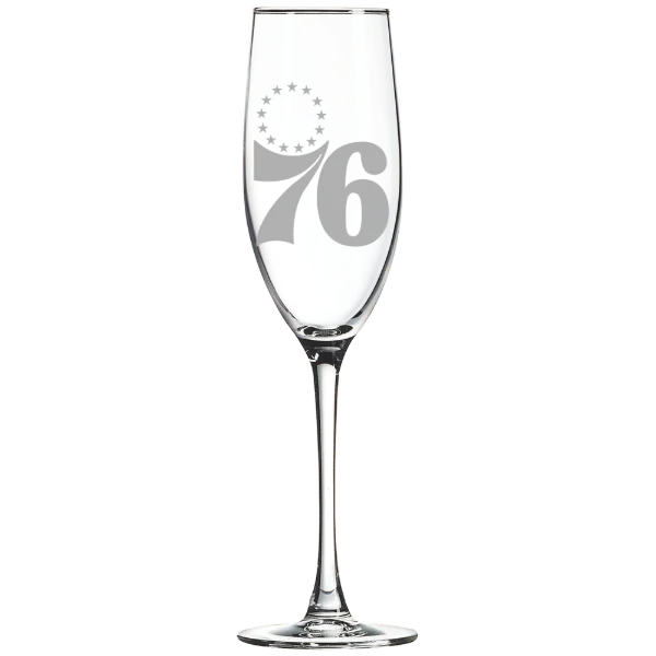 Philadelphia 76ers Polar Camel 8 oz. Champagne Flute