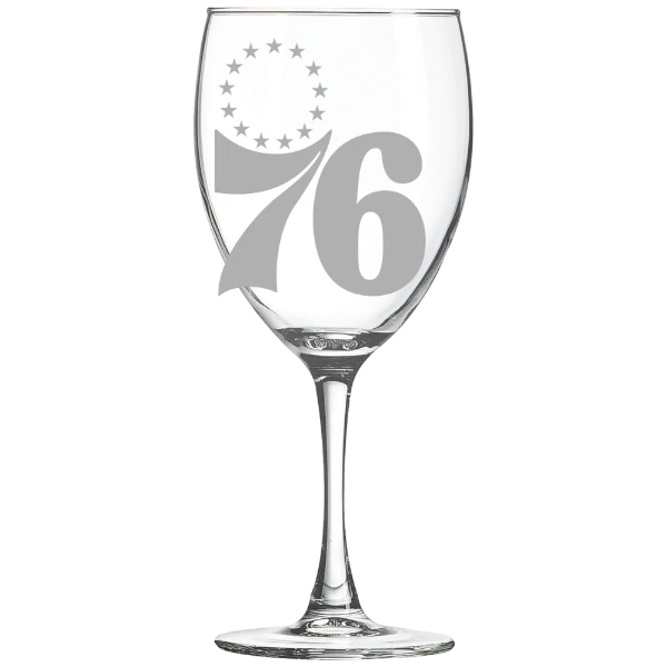 Philadelphia 76ers Polar Camel 10 1/2 oz. Wine Glass