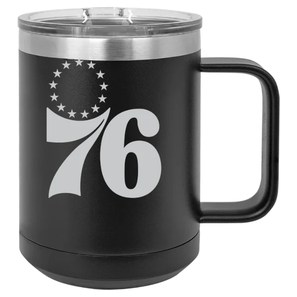 Philadelphia 76ers Polar Camel 15 oz. Mug with Slider Lid