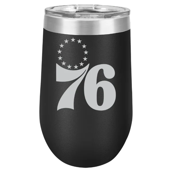 Philadelphia 76ers Polar Camel 16 oz. Stemless Wine Tumbler