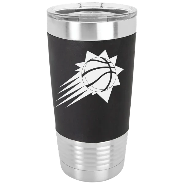 Phoenix Suns Polar Camel 20 oz. Silicone Grip Tumbler with Standard Lid