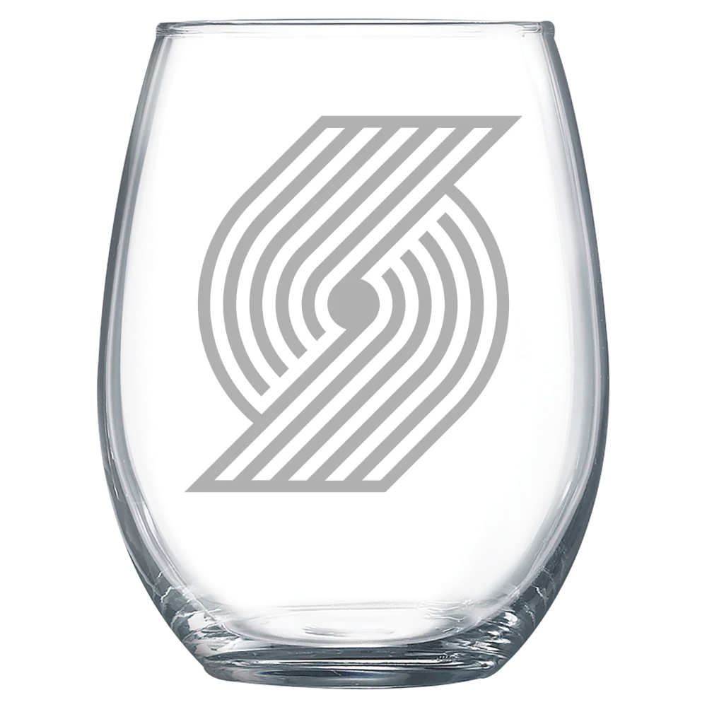 Portland Trail Blazers Polar Camel 15 oz. Stemless Wine Glass