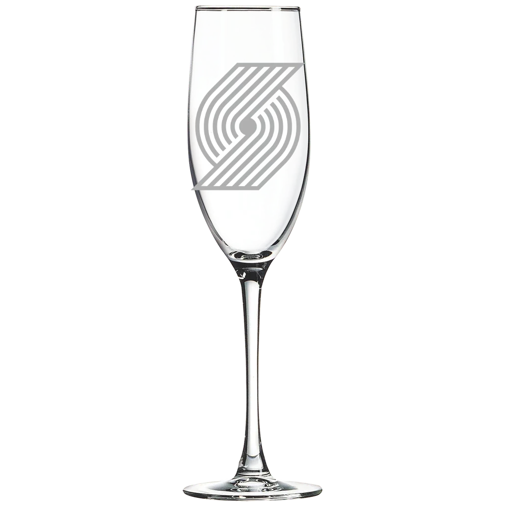 Portland Trail Blazers Polar Camel 8 oz. Champagne Flute