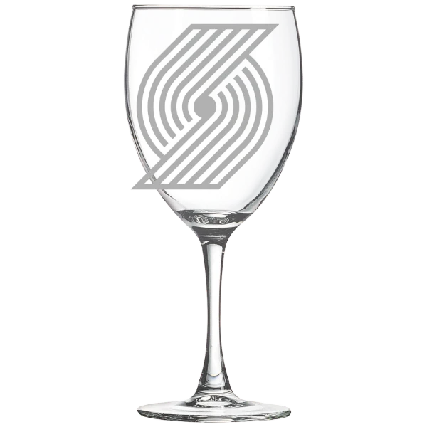 Portland Trail Blazers Polar Camel 10 1/2 oz. Wine Glass