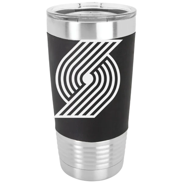 Portland Trail Blazers Polar Camel 20 oz. Silicone Grip Tumbler with Standard Lid
